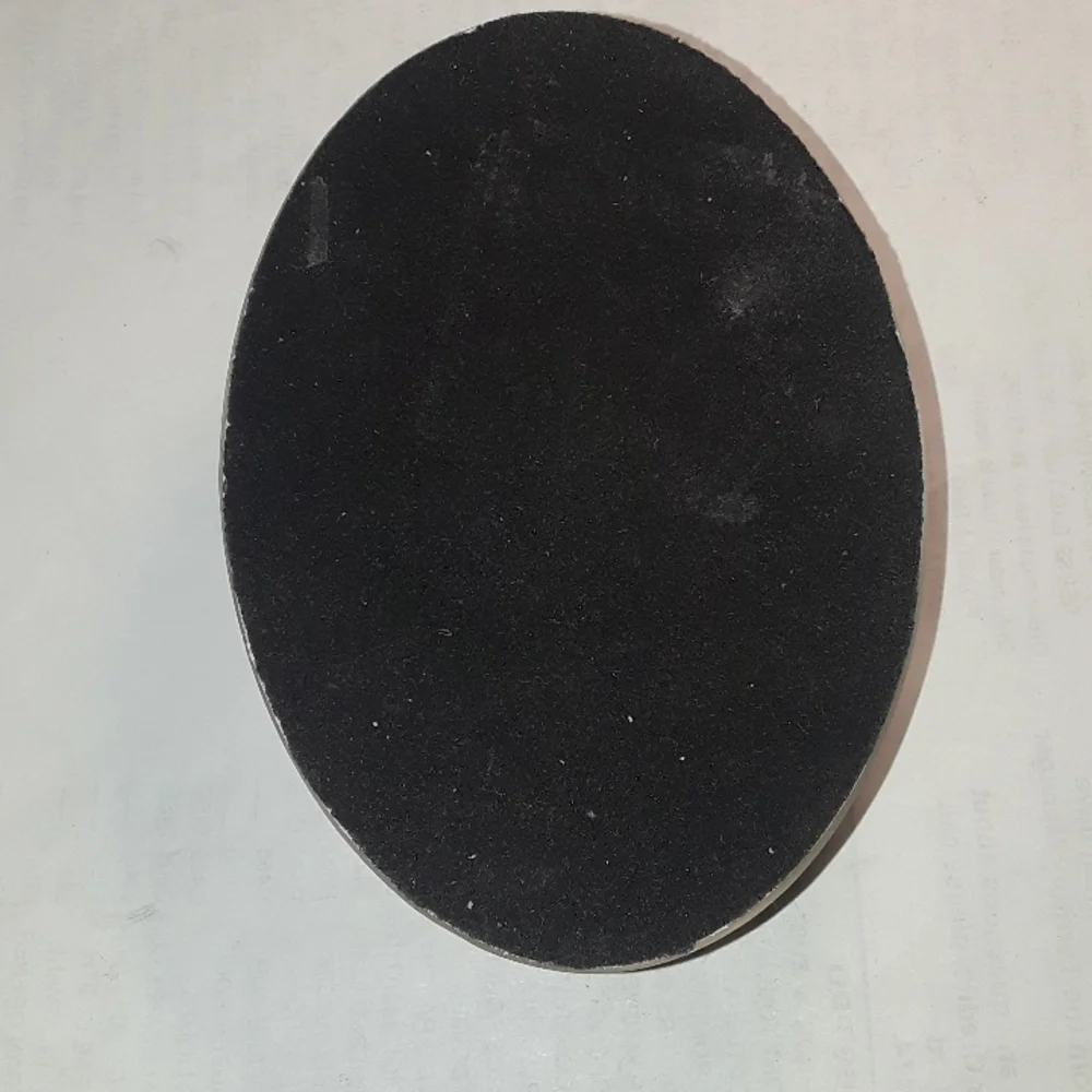 RARE BEAUTIFUL CARTE POSTALE HUMMINGBIRD OVAL FELT BOTTOM PAPERWEIGHT